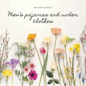 Men’s pajamas and under clothes